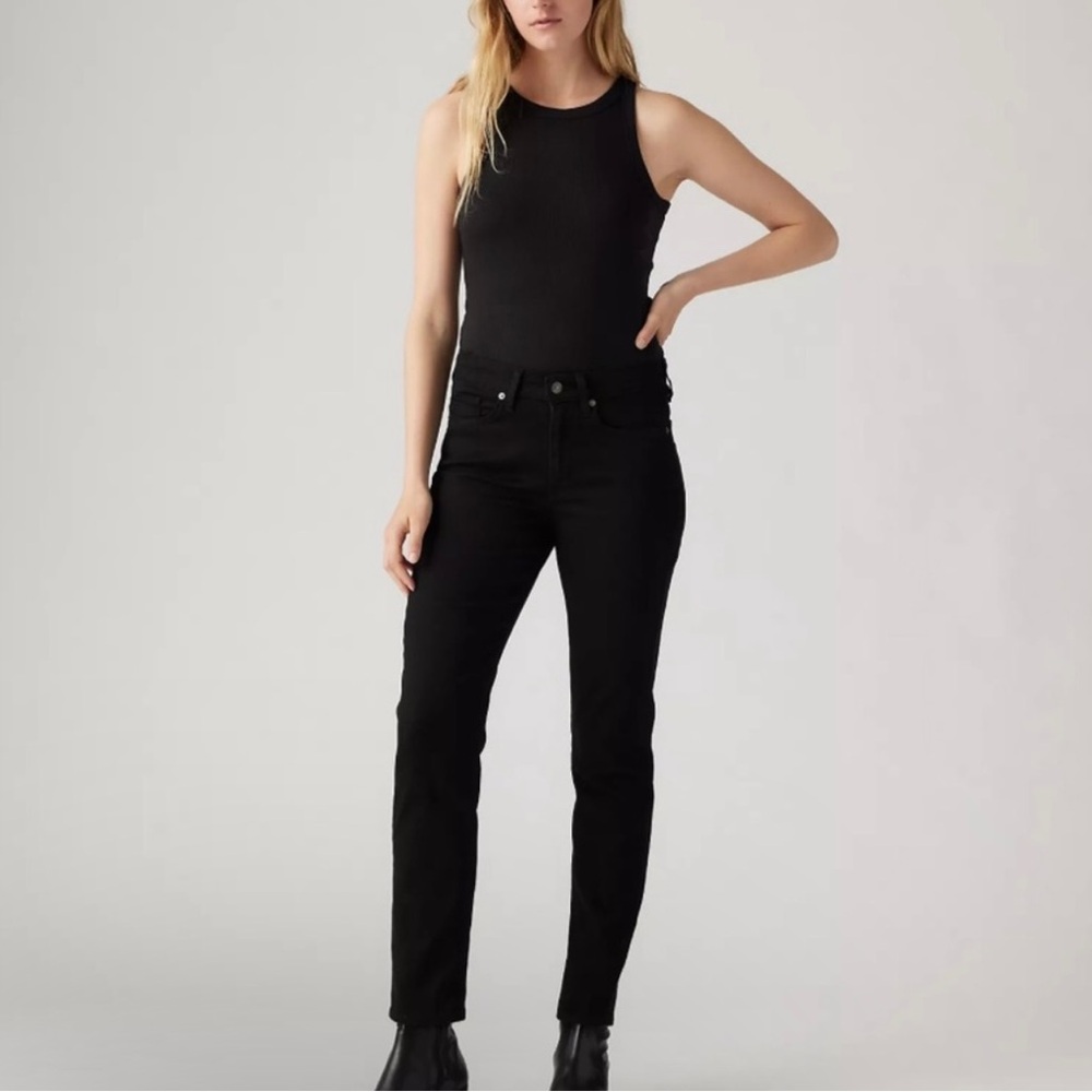 Vintage Levi's Women's Black Jeans size 25
